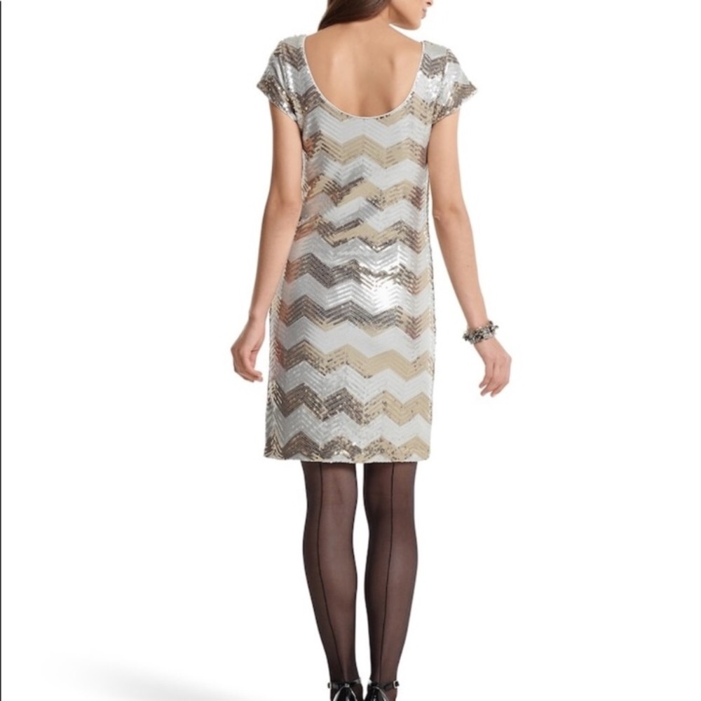 Perfect for NYE! White House | Black Market Sequin Dress